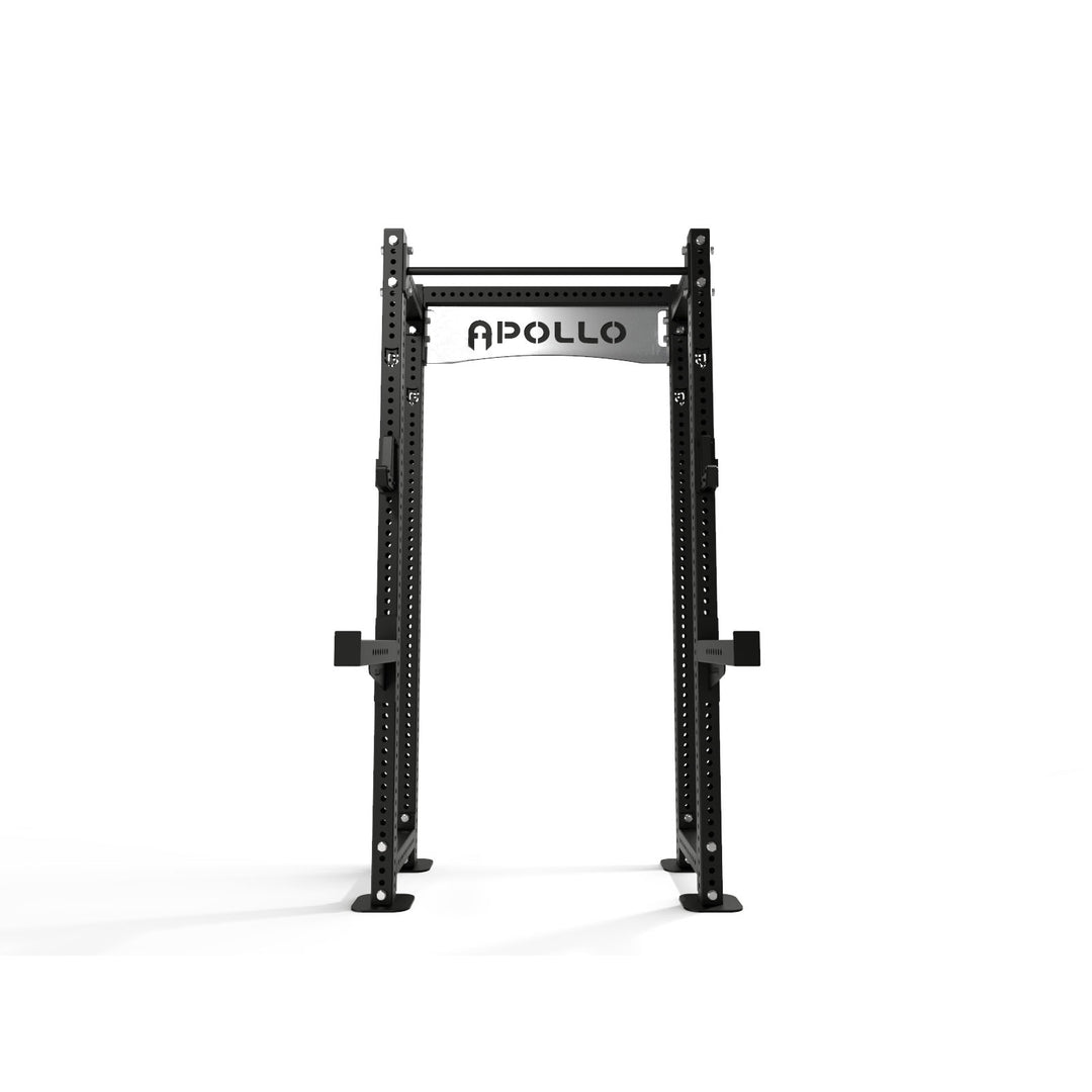 Elite Modular Half Rack Front View - Apollo Fitness