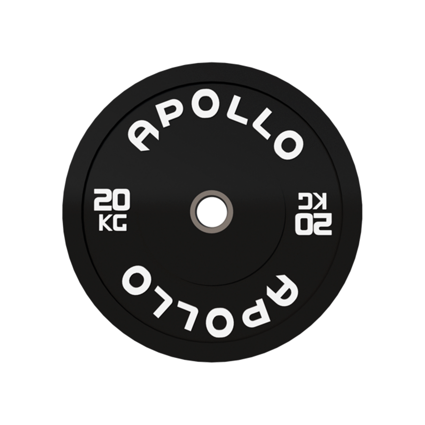 Black Bumper Plates - Apollo Fitness