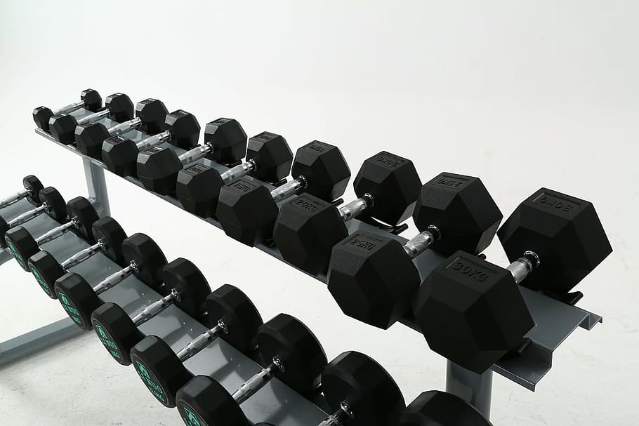 Bodymax deluxe best sale rubber dumbbell sets