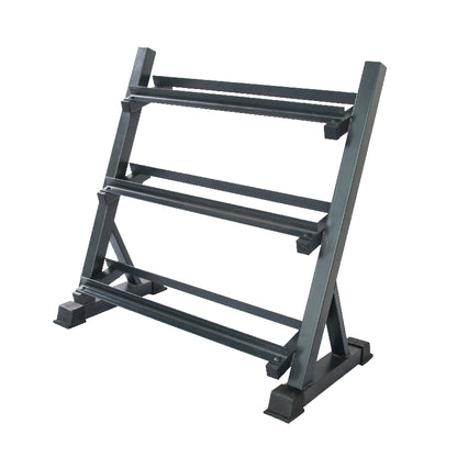 Hex Dumbbell Rack on  a white background