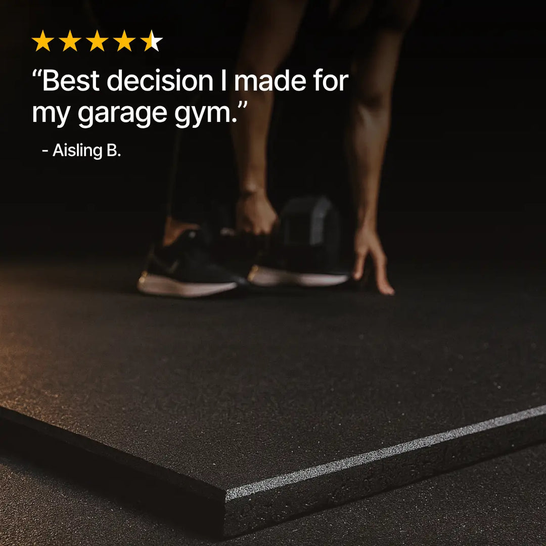 Black Rubber Gym Flooring