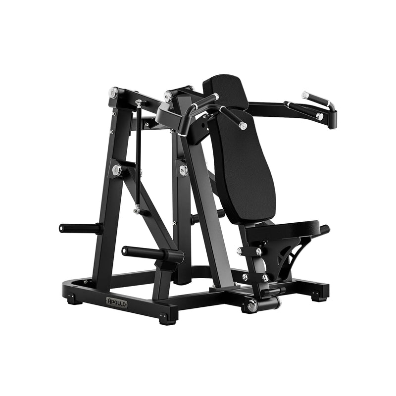 Black gym machine on a white background