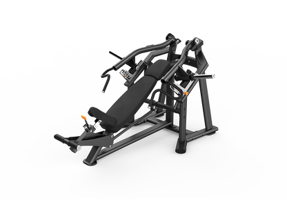Black gym machine on a white background
