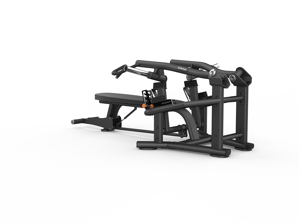 Gym machine on a white background