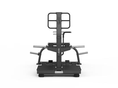 Black fitness machine on a white background