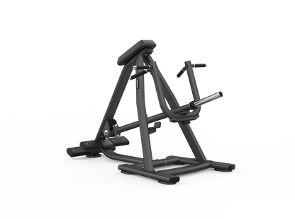 Black gym machine on a white background