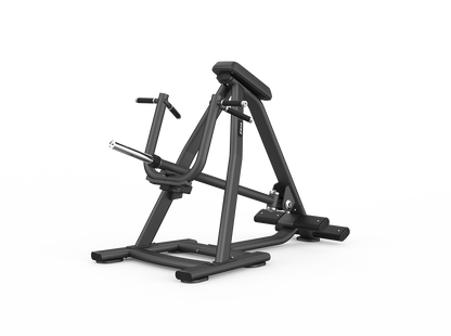 Black gym machine on a white background