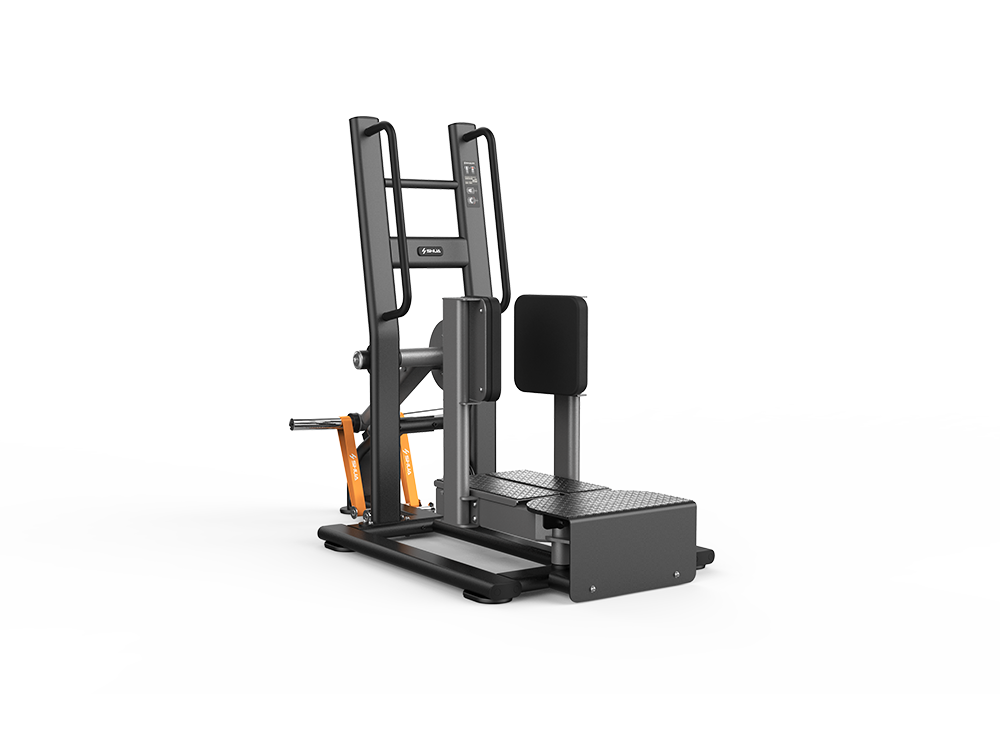 Gym machine on a white background