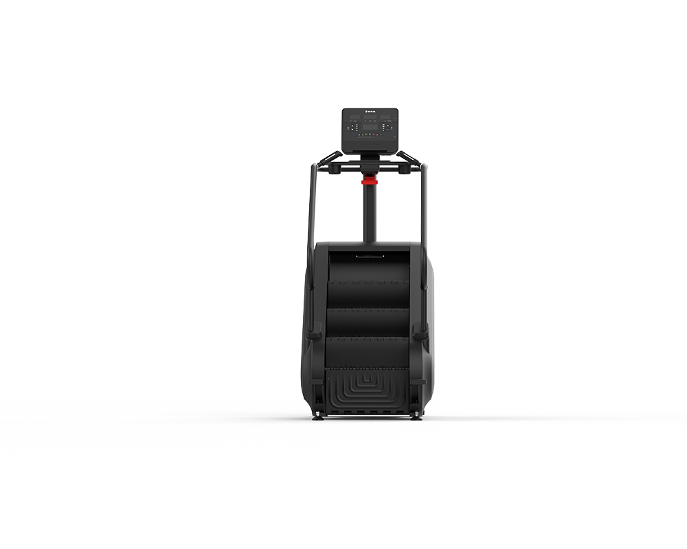 Black robot vacuum cleaner on a white background