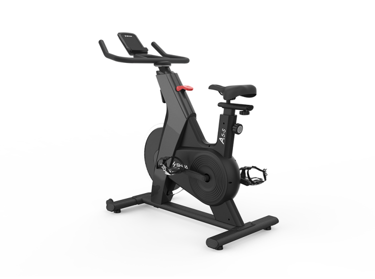 SHUA Home Spin Bike Diagonal View - Apollo Fitness