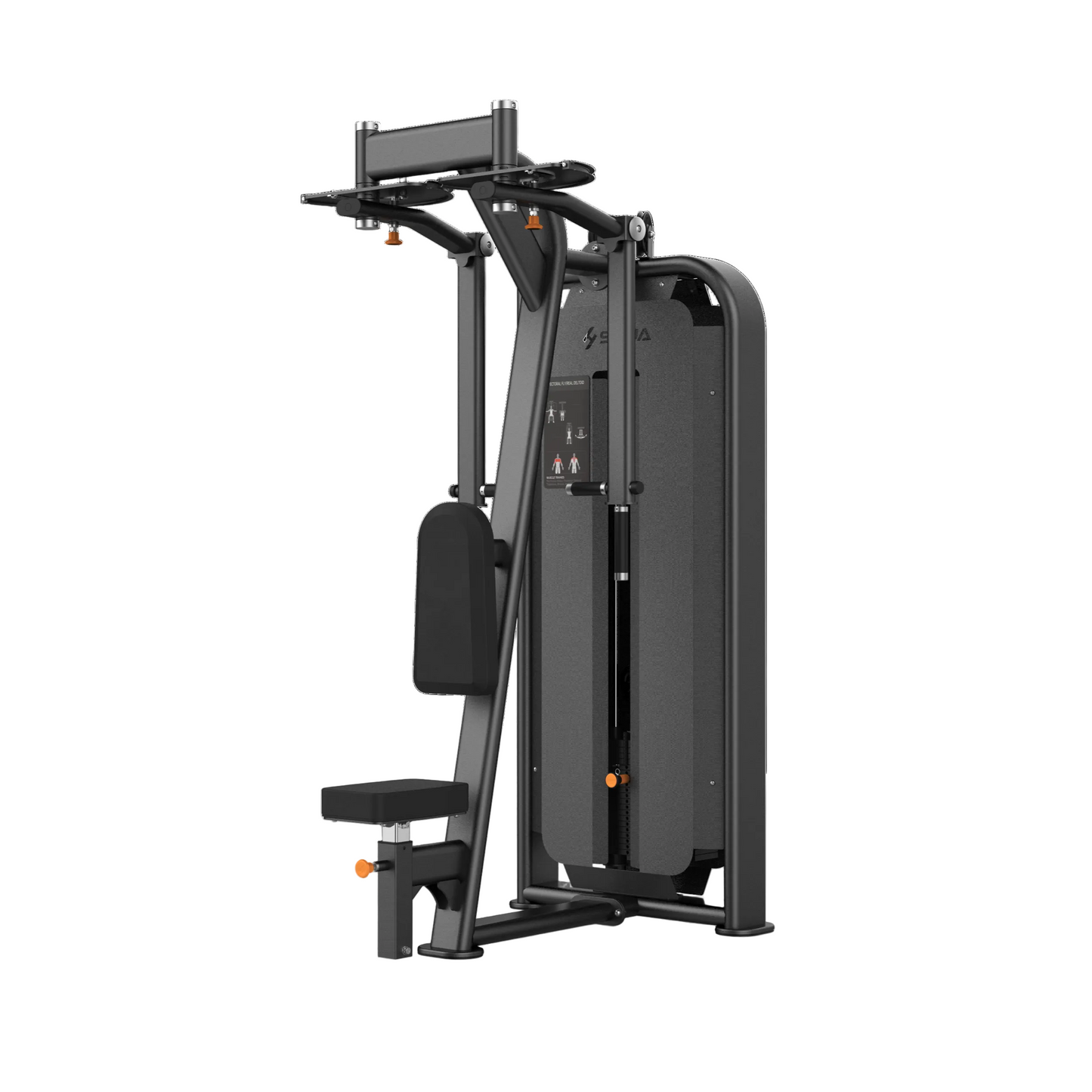 Gym machine on a white background