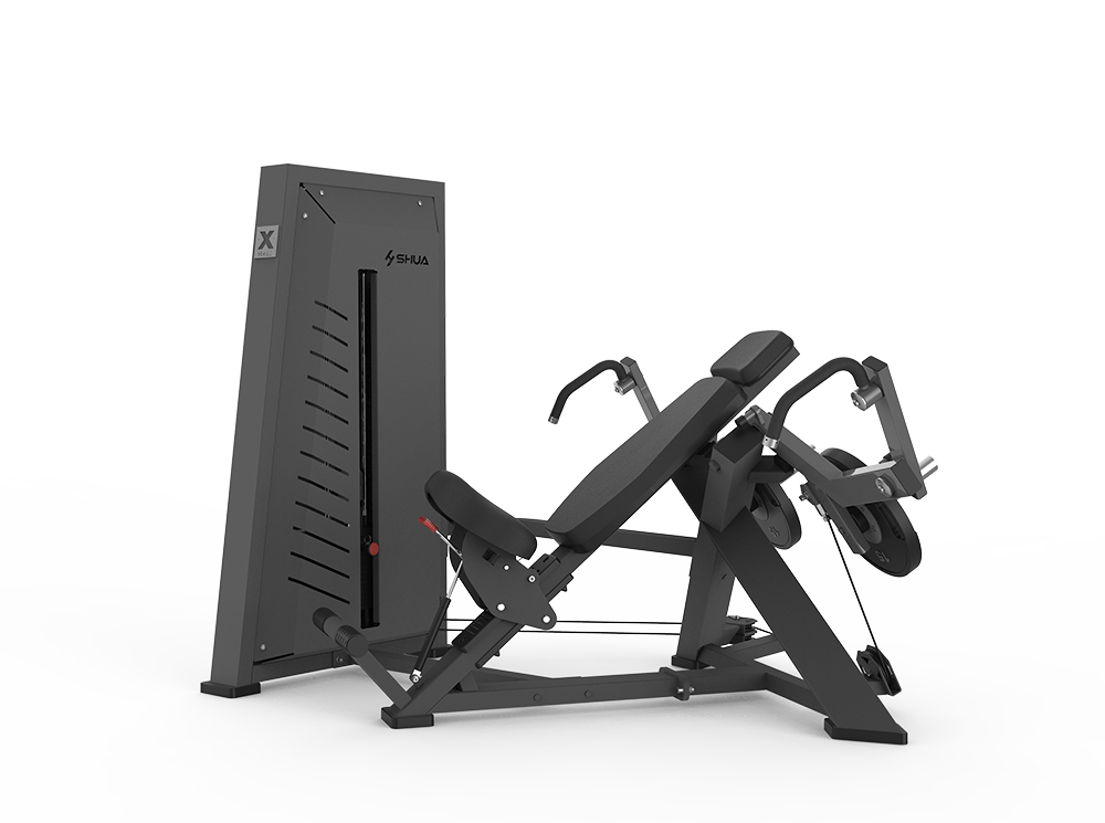 A black-colored Butterfly brand exercise machine, model SH-G7702, which is a type of pec deck or rear fly machine.