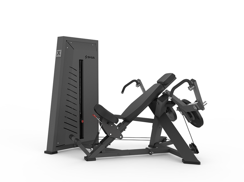 A black-colored Butterfly brand exercise machine, model SH-G7702, which is a type of pec deck or rear fly machine.