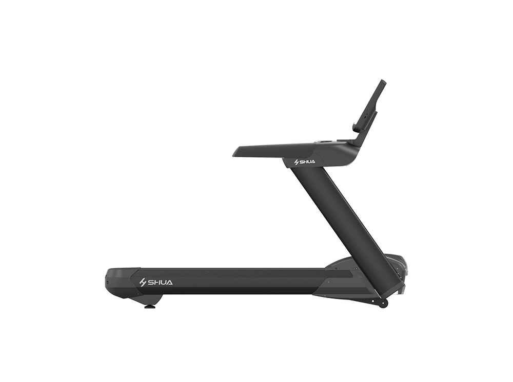 SHUA-T8919 Commercial Treadmill Side View - Apollo Fitness