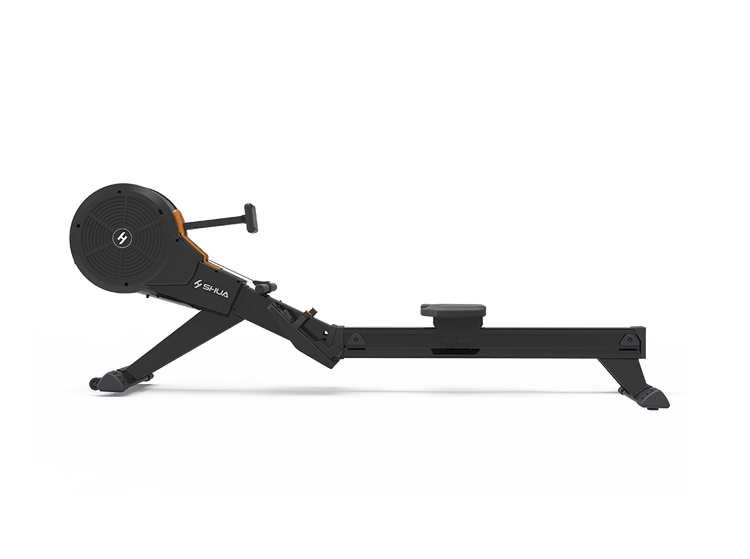 SHUA Light Commercial Rower Side View - Apollo Fitness