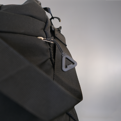 Apollo Training Bag - Black on a white background