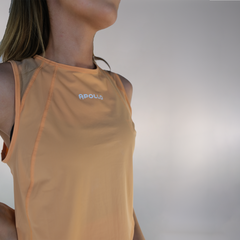Training Cropped Vest - Orange