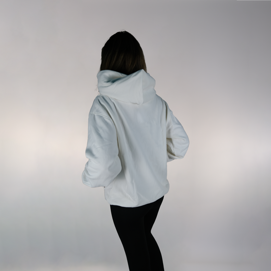 Apollo Unisex Oversized Hoodie - White
