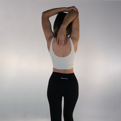 Essential Cropped Tank - Cream