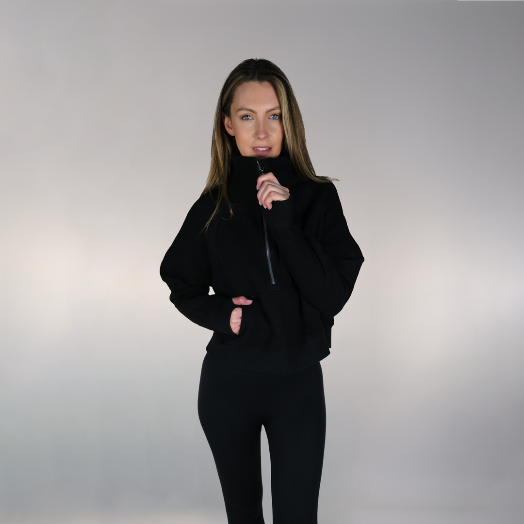 Apollo Half Zip - Black