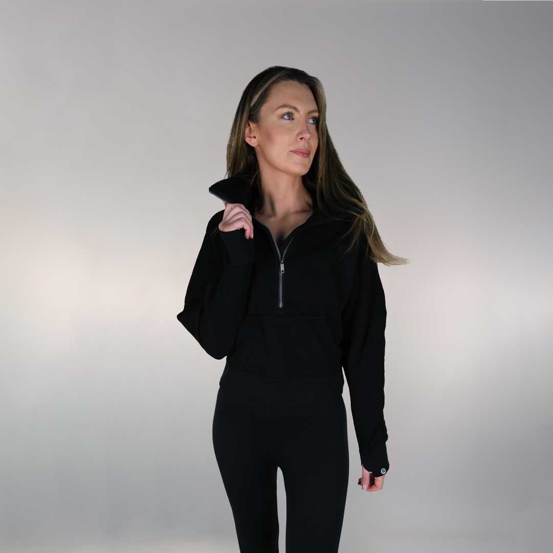 Apollo Half Zip - Black
