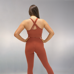 Reactive Leggings - Cinnamon
