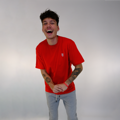 Apollo Oversized T-Shirt - Red