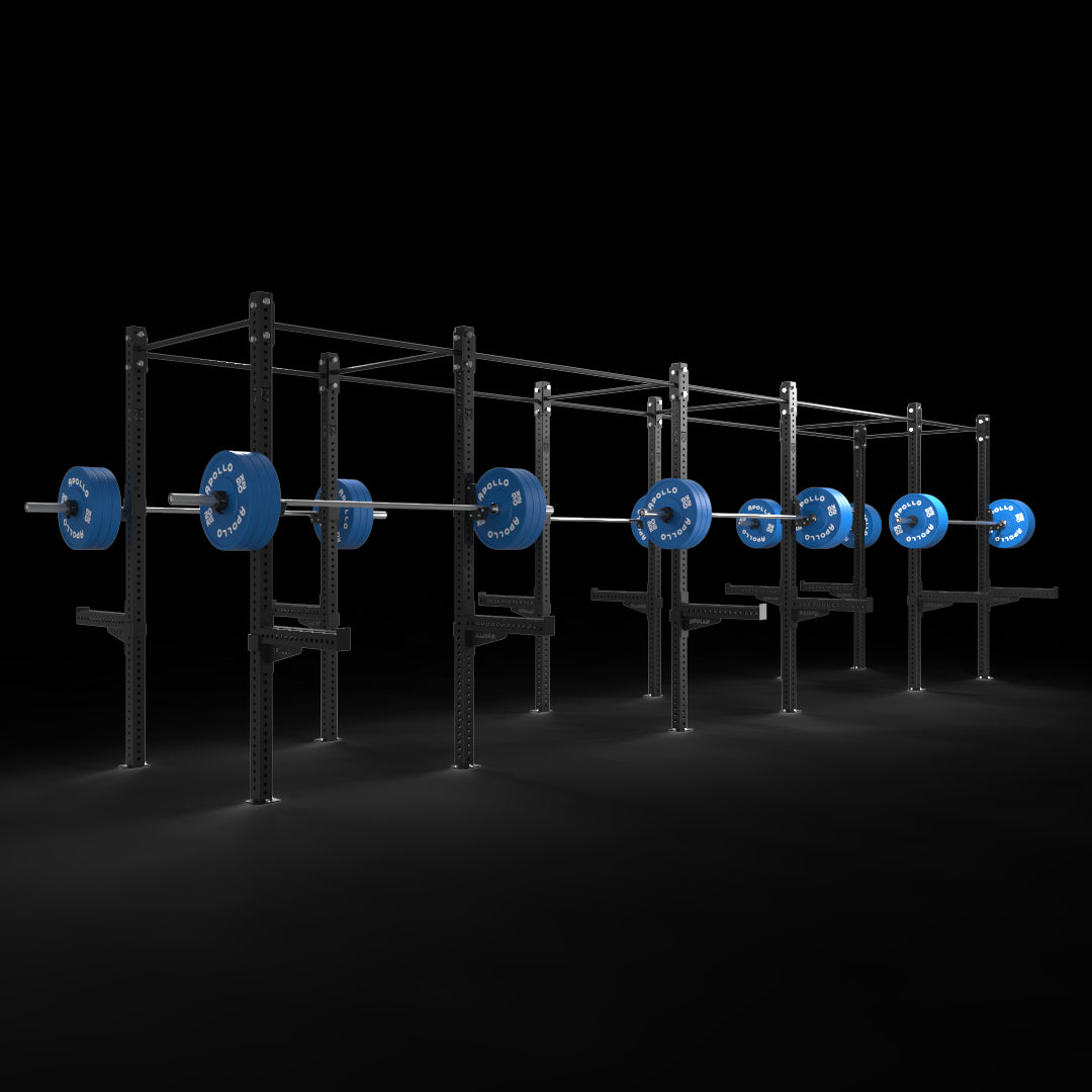 Apollo Six Bay Freestanding Rig | Rigs and Racks | Apollo Fitness ...