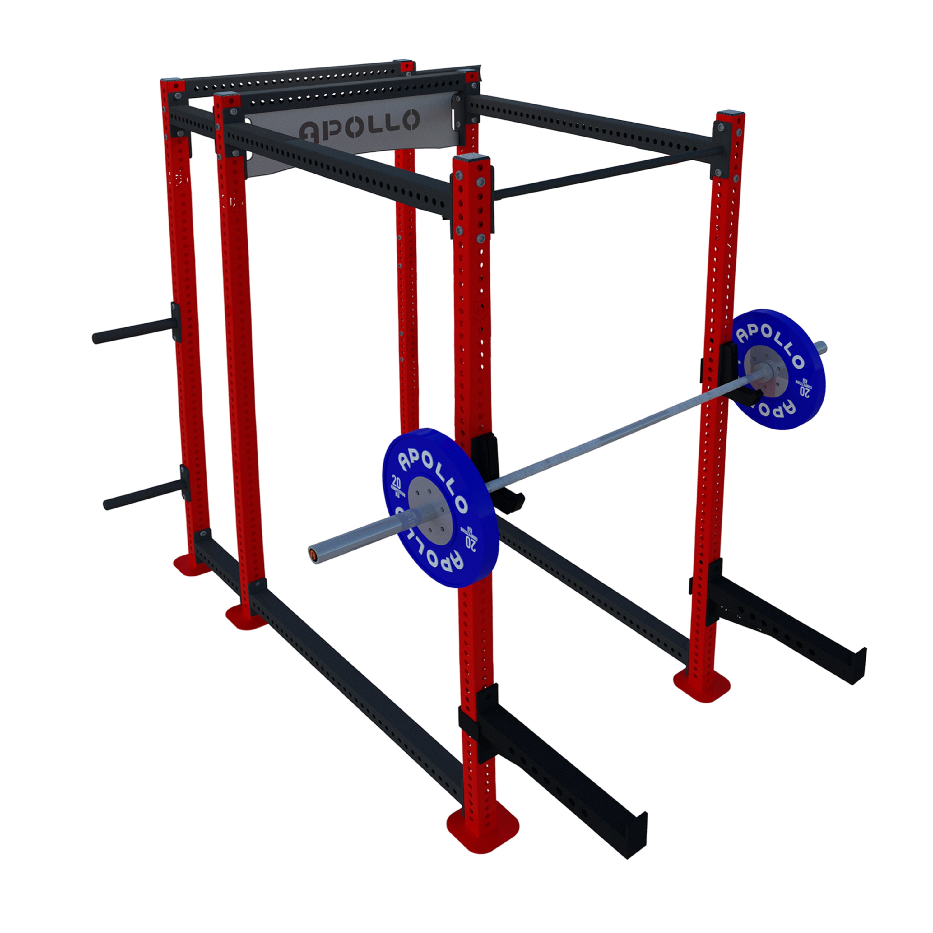 Modular Power Rack With Rear Storage - Apollo Fitness