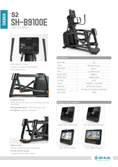 SH-B9100E Elliptical trainer - Apollo Fitness 