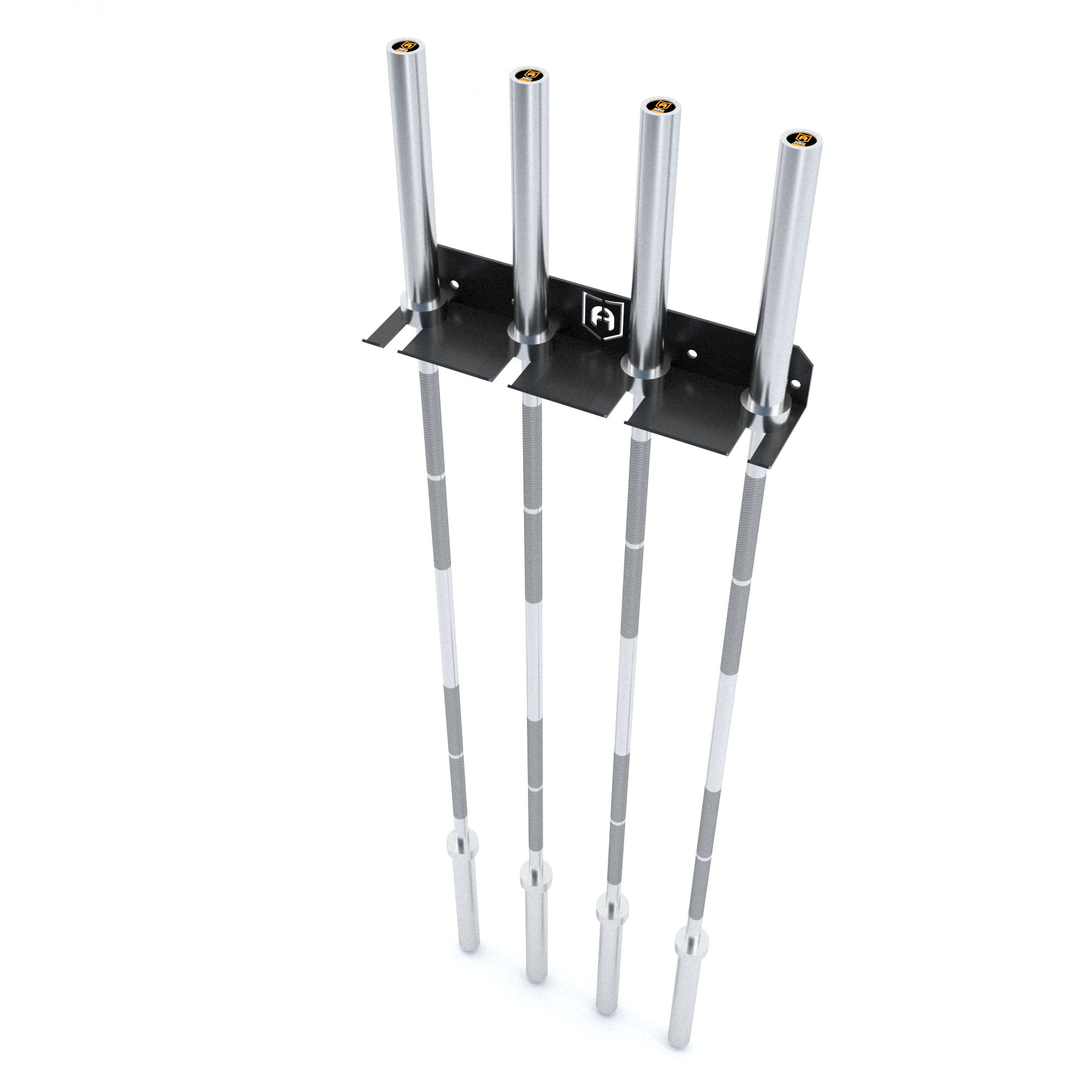 Wall mounted barbell holder- Apollo Fitness