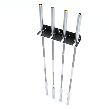 Wall mounted barbell holder- Apollo Fitness