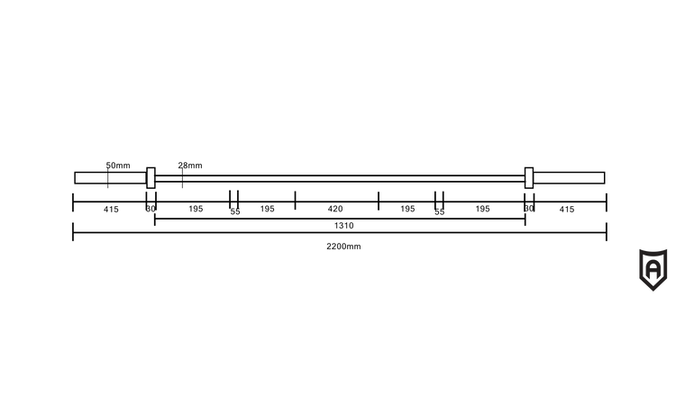Mens Elite Bar - Apollo Fitness