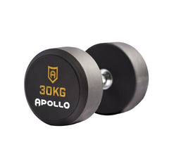 Urethane Round Dumbbells - Apollo Fitness