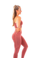 Comfort Sports Bra - Rusty Red