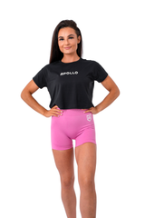 Apollo Clothing - Crop Tee- Black   