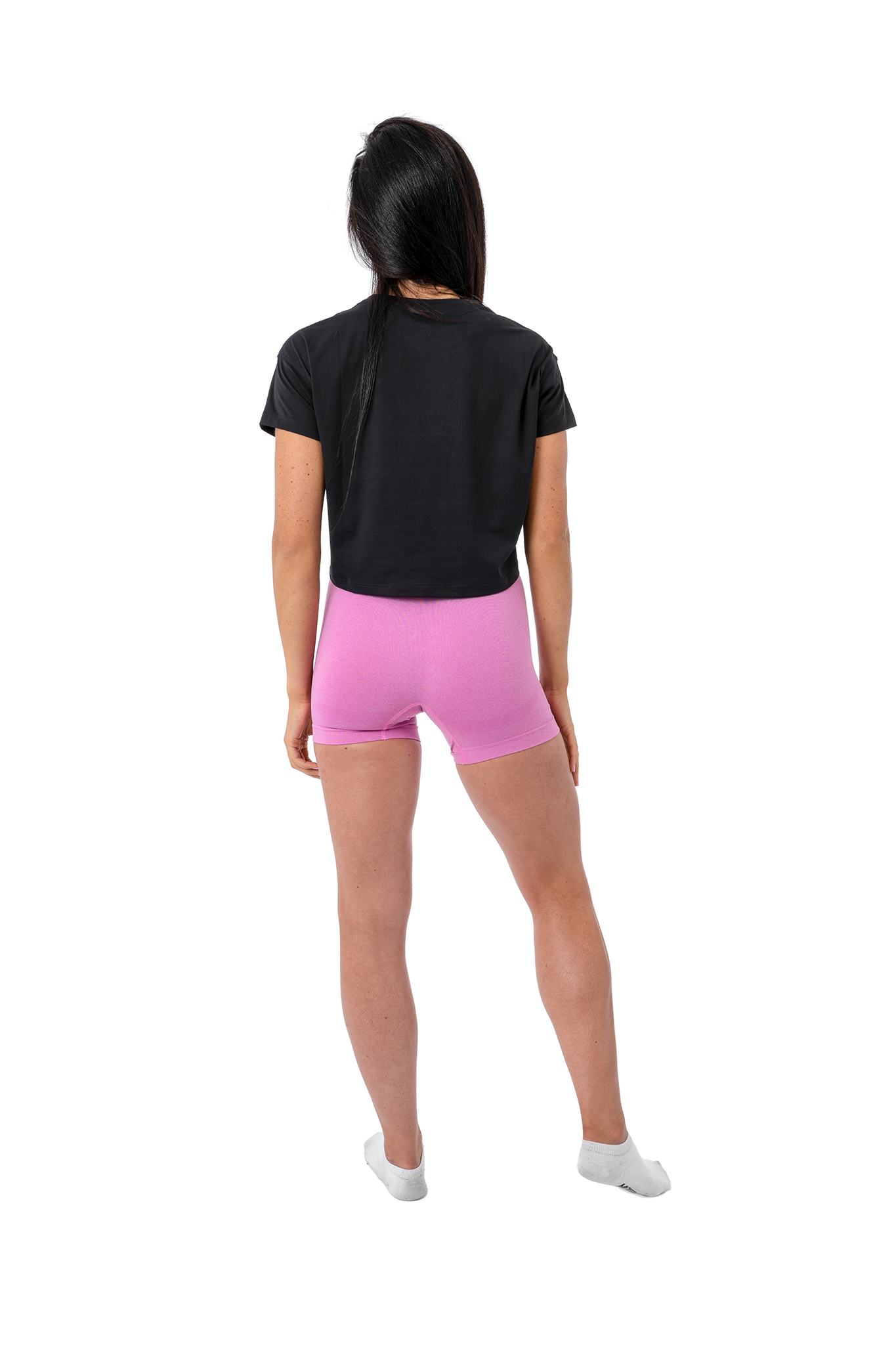 Apollo Clothing - Crop Tee- Black   