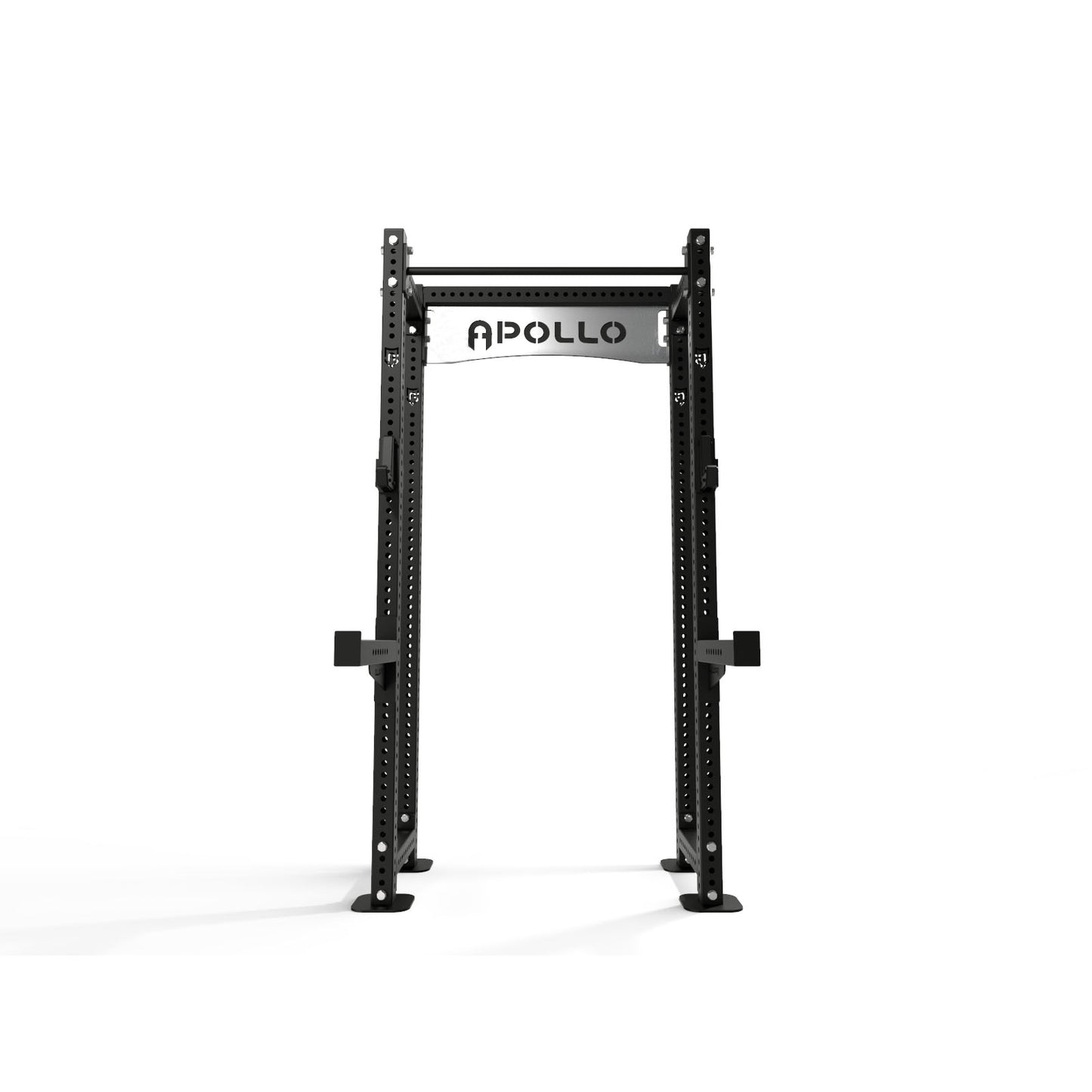 Elite Modular Half Rack Front View - Apollo Fitness