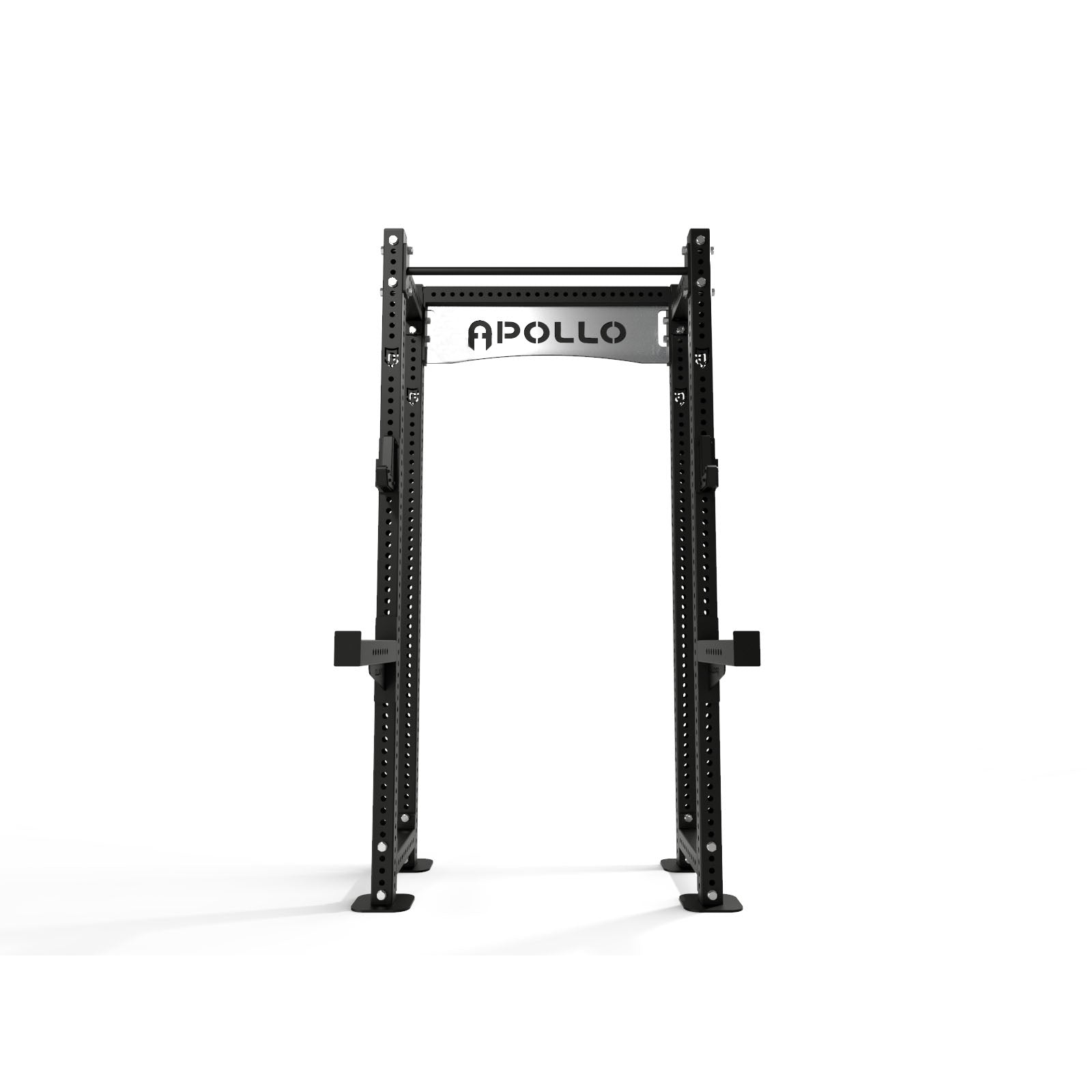 Elite Modular Half Rack Front View - Apollo Fitness