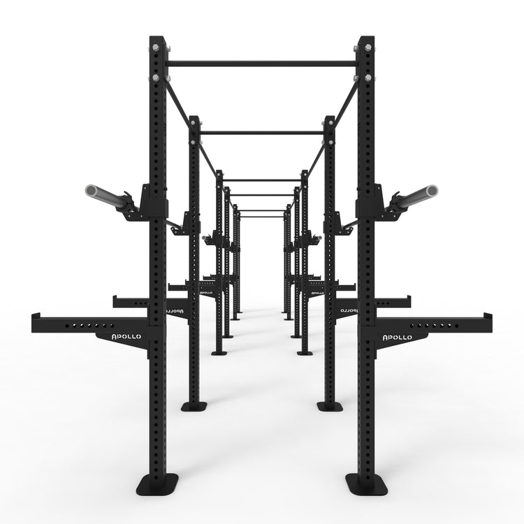 8 Man Rig Gym Eight Bay Freestanding Rig – Apollofitness.ie