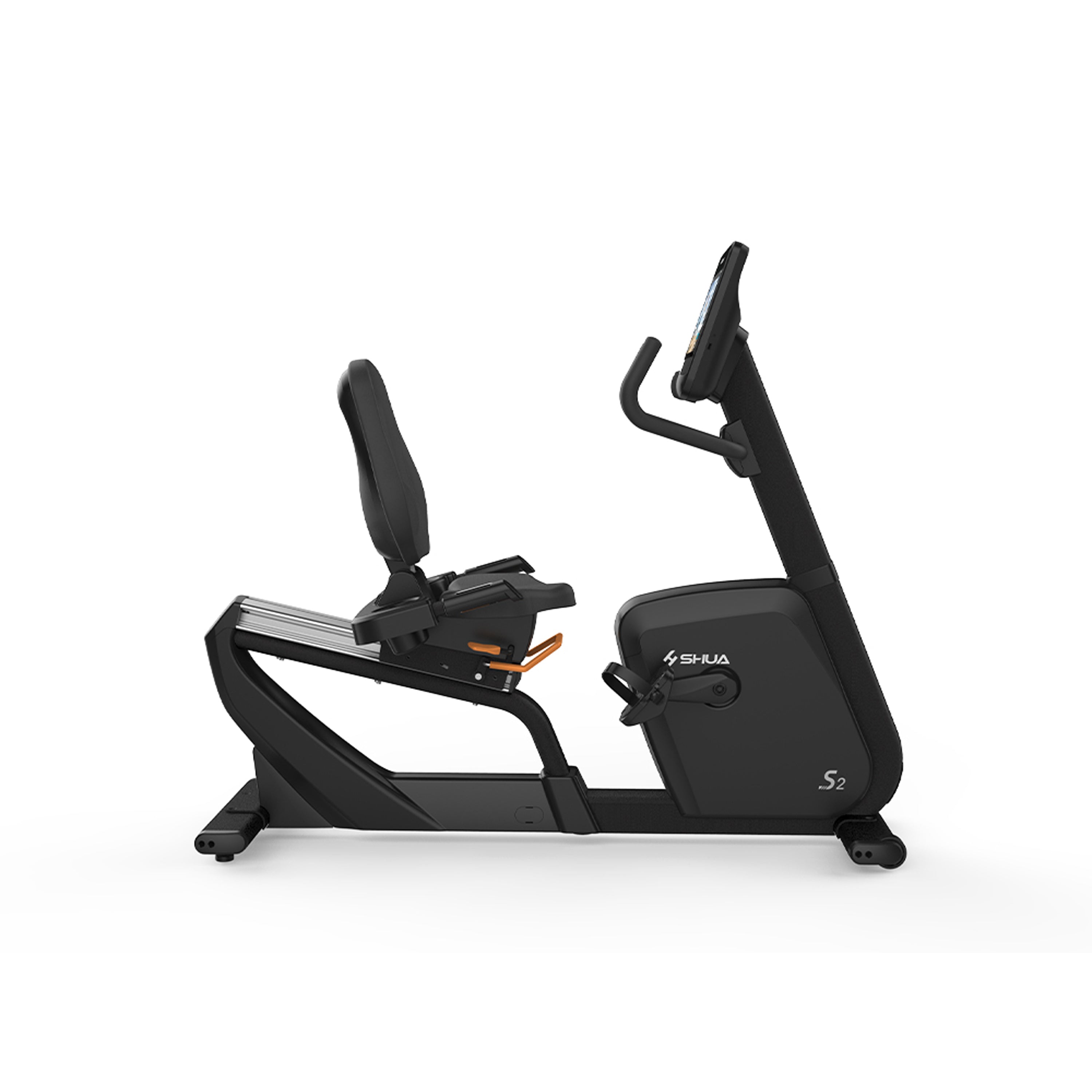 SHUA Recumbent Bike Side View - Apollo Fitness