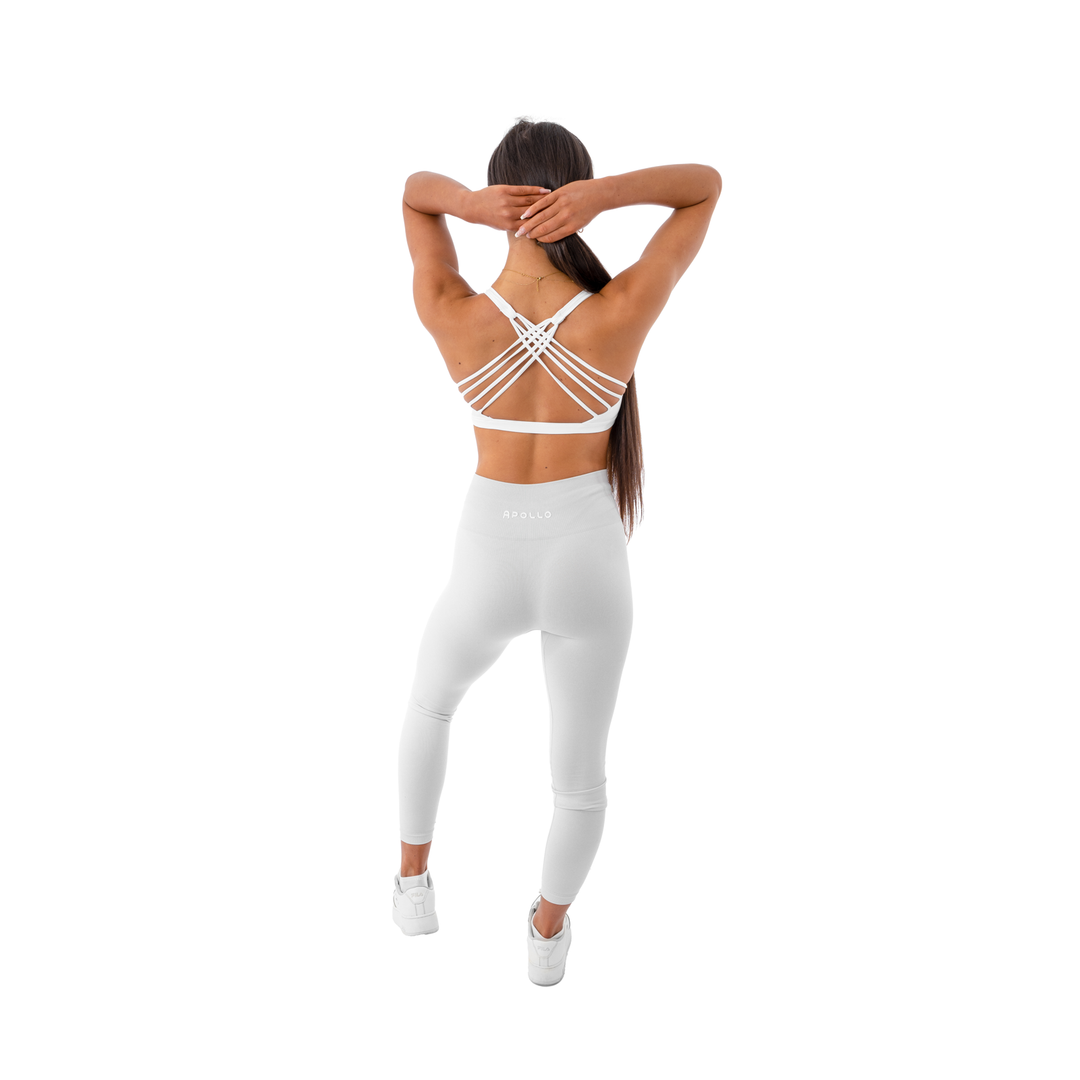 Power Bra - White