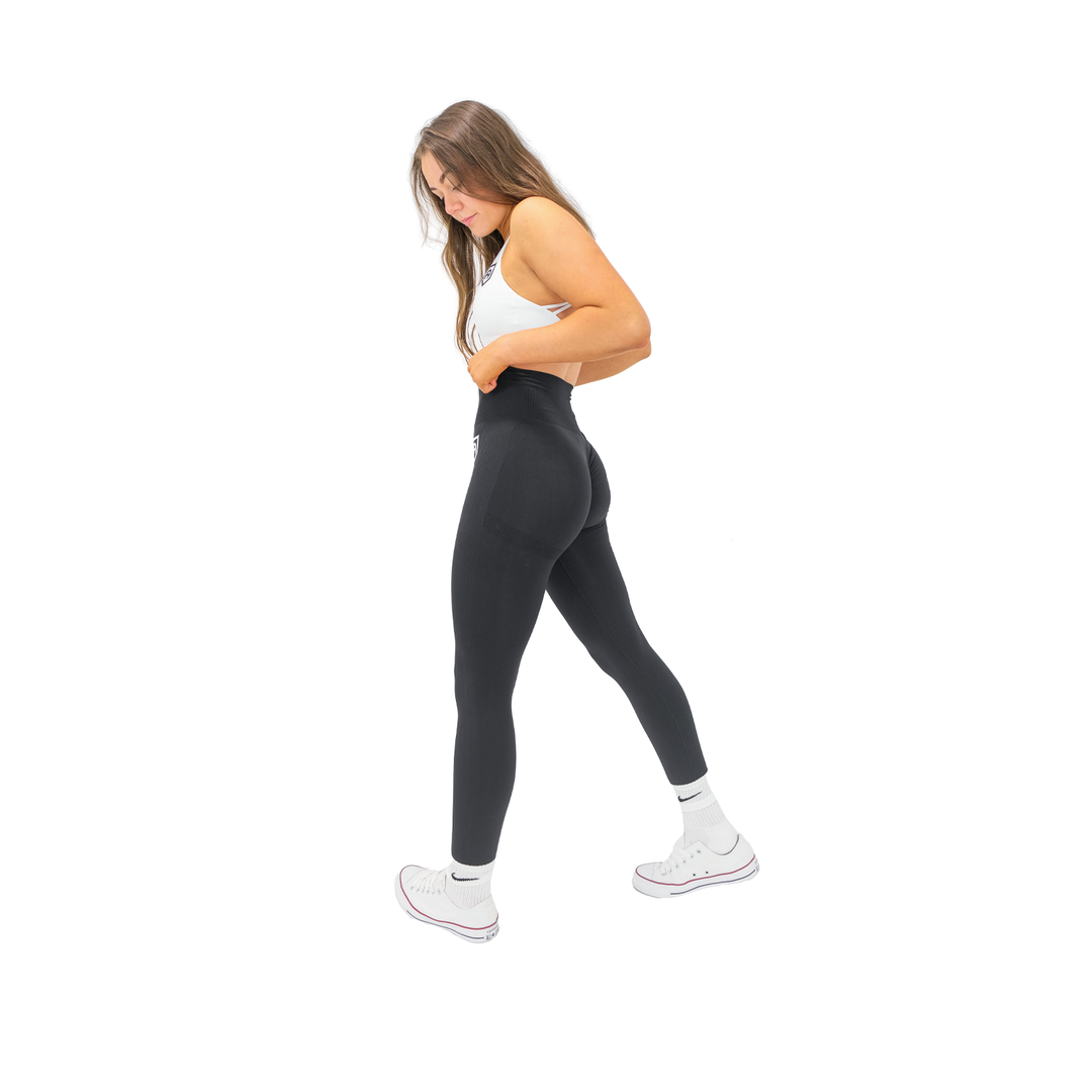 Peach Leggings - Black