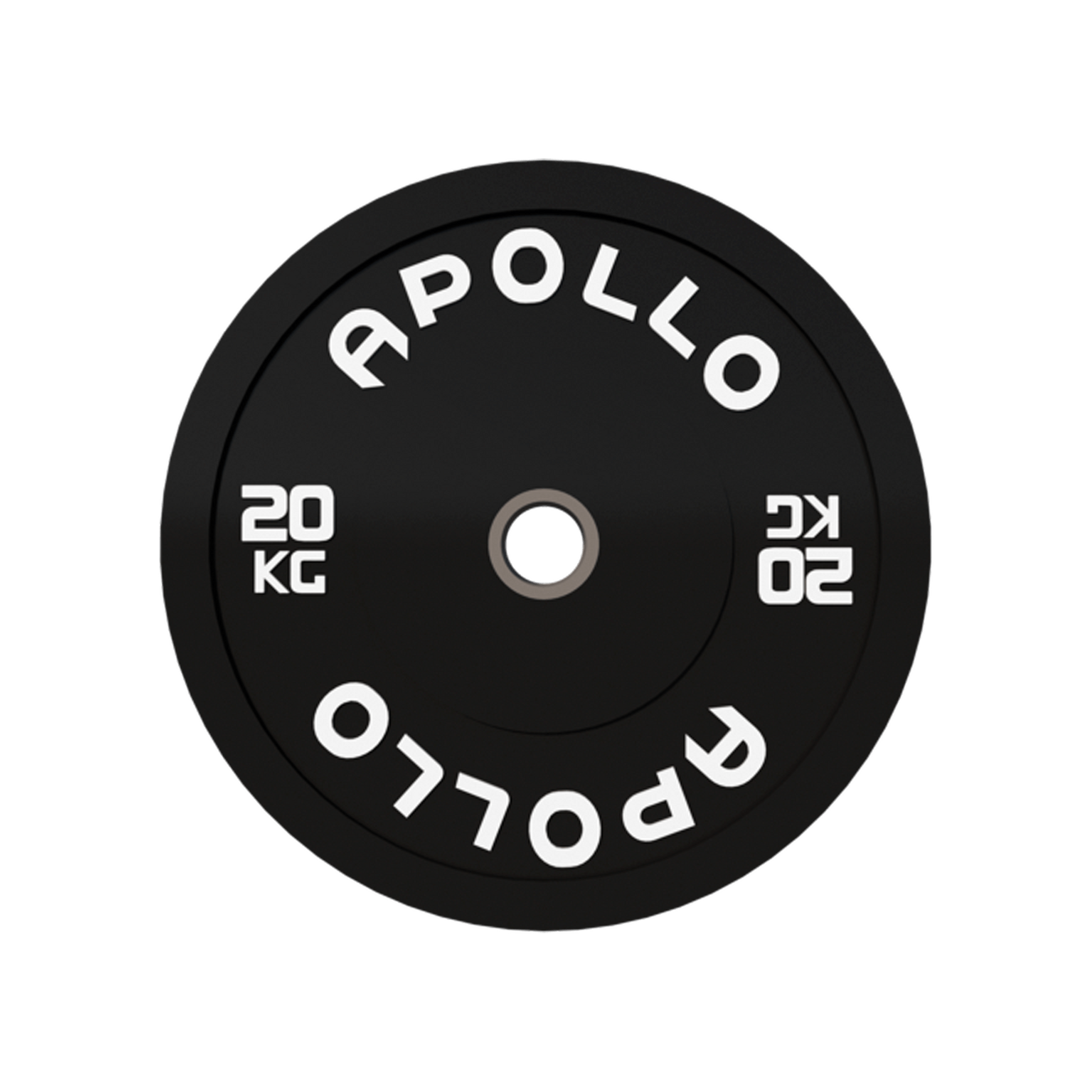 Black Bumper Plates - Apollo Fitness