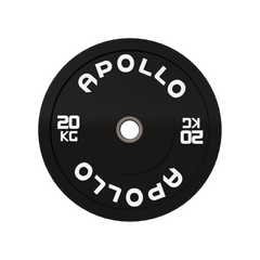 100KG Black Bumper Plate set