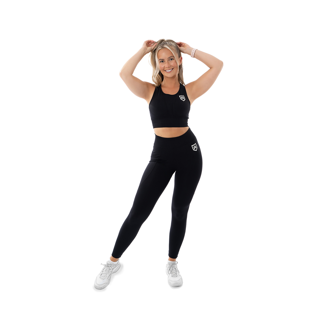 Comfort Sports Bra - Black
