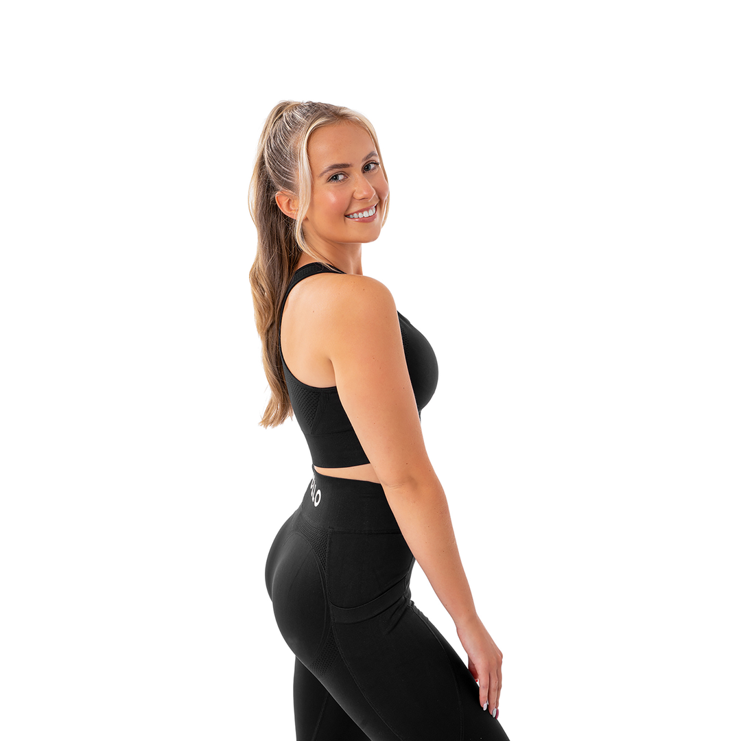 Comfort Sports Bra - Black