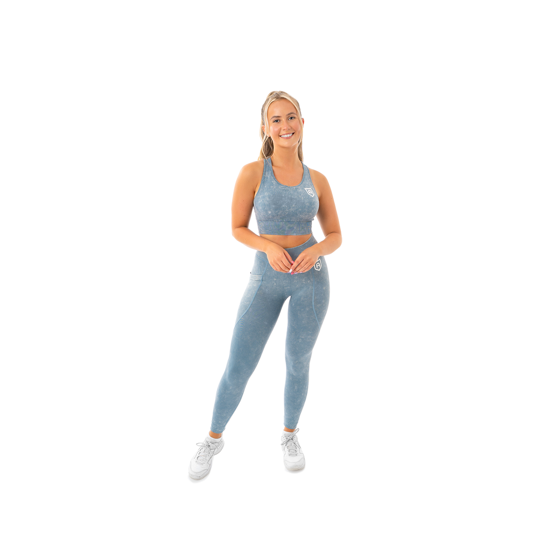 Comfort Sports Bra - Sky Blue