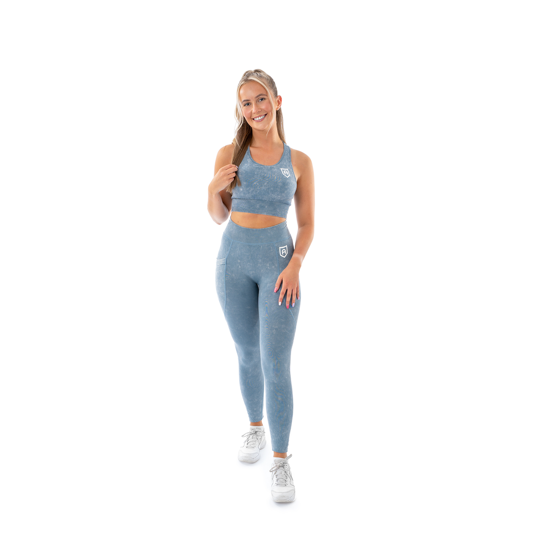 Comfort Sports Bra - Sky Blue
