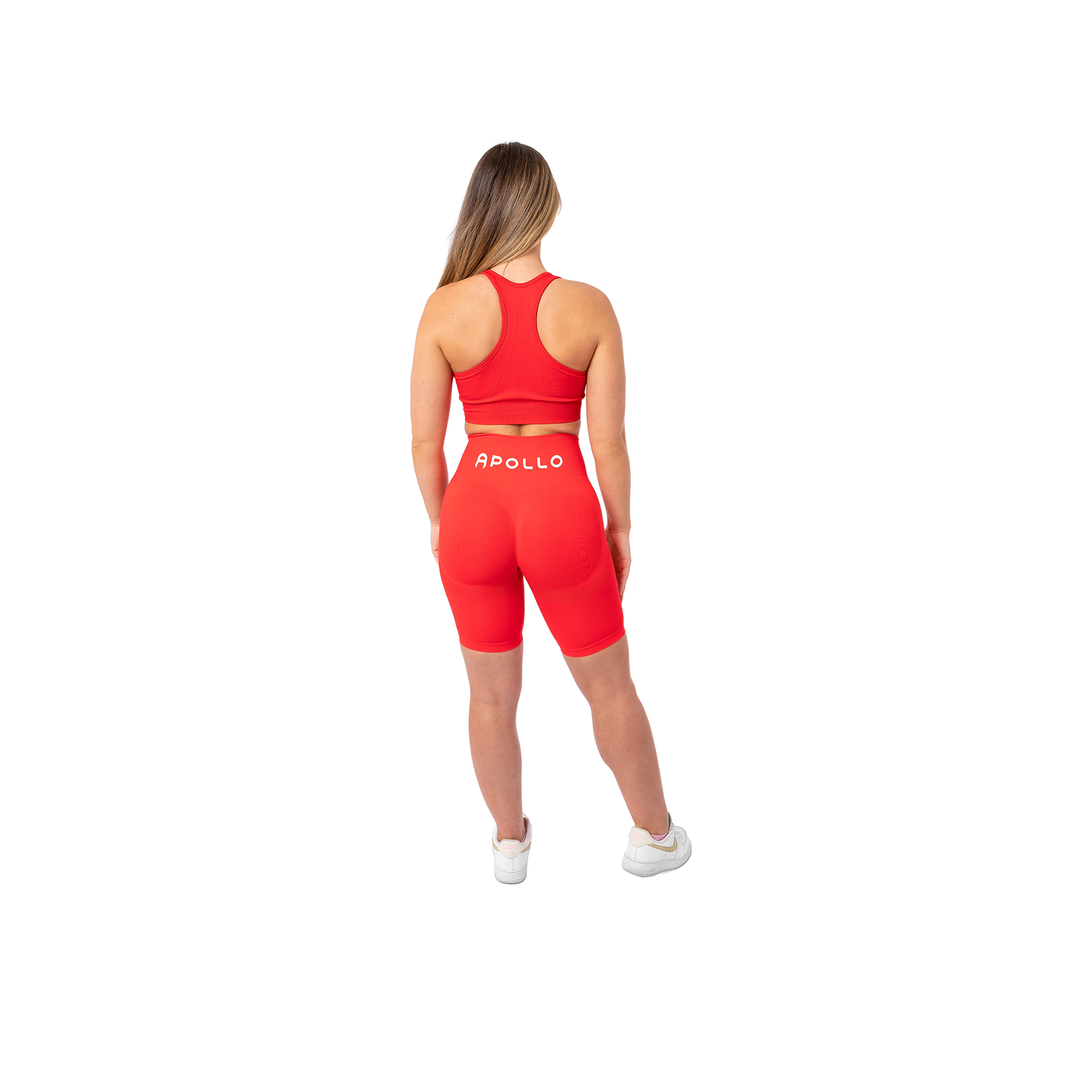 Lifestyle Sports Bra -  Red
